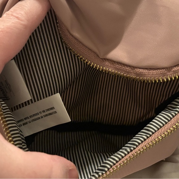 Herschel Fanny Pack - Pink Rose Belt Bag Full Zip - Picture 10 of 11